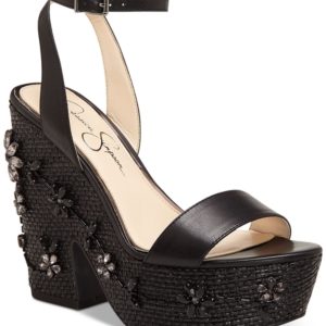 Jessica Simpson Cressia Wicker Wedge Sandals Women's Shoes