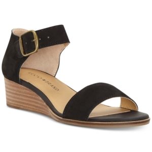 Lucky Brand Women's Riamsee Wedge Sandals Women's Shoes