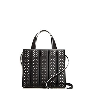 Max Mara Small Whitney Perforated Leather Satchel