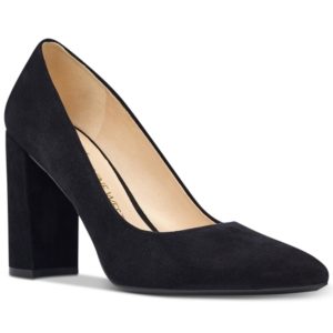 Nine West Astoria Block-Heel Pumps Women's Shoes