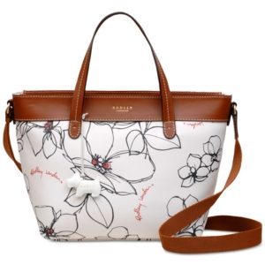 Radley London Floral Zip-Top Small Satchel