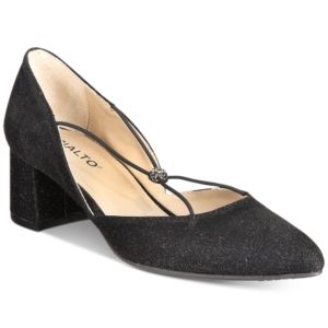 Rialto Manda Block-Heel Evening Pumps Women's Shoes