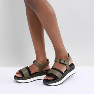 Sixty Seven Kitten heel Sandals - Green