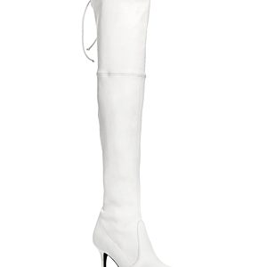 Stuart Weitzman Women's Tiemodel Leather Over-the-Knee Boots