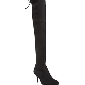 Stuart Weitzman Women's Tiemodel Suede Over-the-Knee Boots