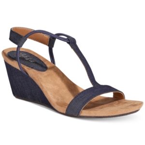 Style & Co Mulan Wedge Sandals, Created For Macy's Women's Shoes