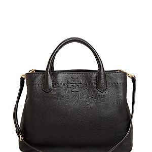 Tory Burch McGraw Triple Compartment Leather Satchel