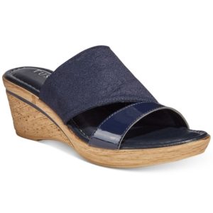 Tuscany By Easy Street Adagio Wedge Sandals Women's Shoes