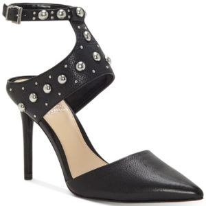 Vince Camuto Ledana Studded Harness Pumps Women's Shoes