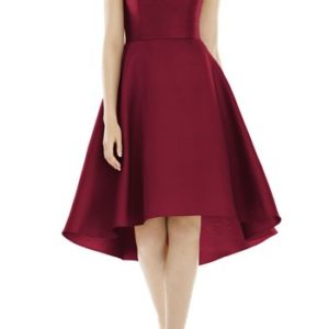 Women's Alfred Sung High/low Cocktail Dress