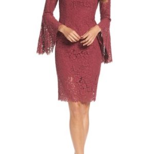 Women's Bardot Solange Corded Lace Sheath Dress