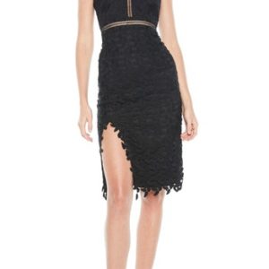 Women's Bardot Tabytha Lace Halter Dress