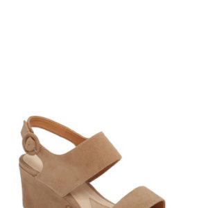 Women's Isola Landra Block Heel Sandal, Size 6 M - Beige