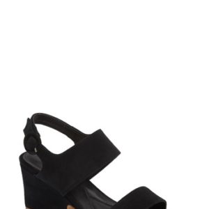 Women's Isola Landra Block Heel Sandal, Size 6 M - Black