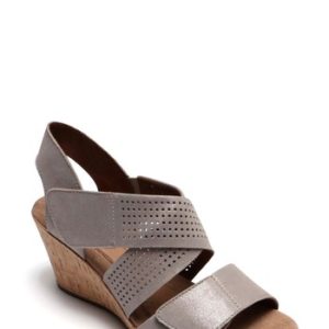 Women's Rockport Cobb Hill Janna Cross Strap Wedge Sandal