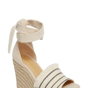 Women's Splendid Barke Fringed Platform Wedge Sandal