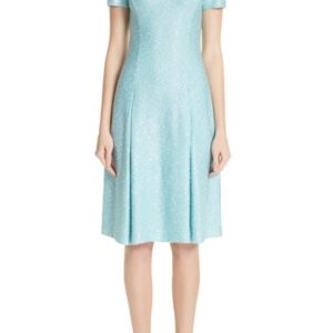 Women's St. John Collection Flecked Sparkle Knit Dress