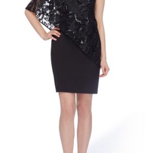 Women's Tahari One-Shoulder Sequin Dress