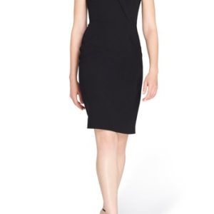 Women's Tahari Portrait Collar Sheath Dress