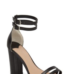 Women's Tony Bianco Kelly Block Heel Sandal, Size 6.5 M - Black