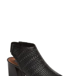 Women's Topshop Nifty Woven Flared Heel Sandal