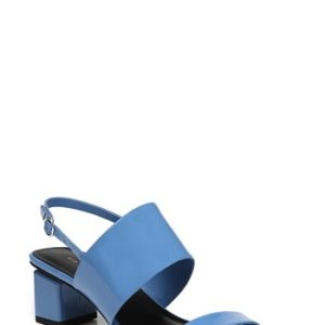 Women's Via Spiga Forte Block Heel Sandal, Size 9 M - Blue