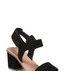 Women's Via Spiga Kamille Block Heel Sandal, Size 4 M - Black