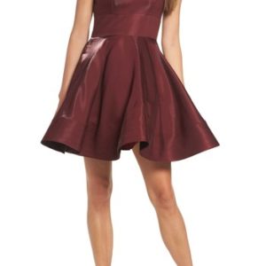 Women's Xscape Shimmer Fit & Flare Dress