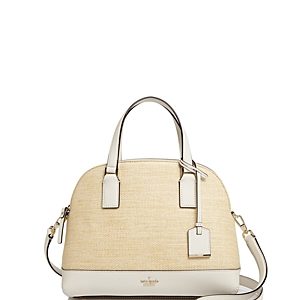 kate spade new york Cameron Street Straw Lottie Satchel