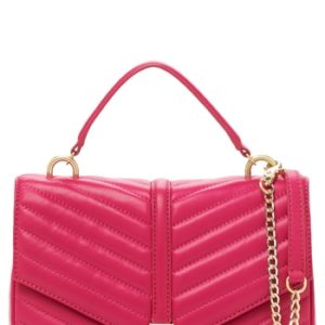 Botkier Dakota Quilted Leather Top Handle Bag - Pink