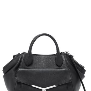 Botkier Vivi Calfskin Leather Satchel - Black