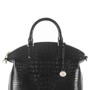 Brahmin 'Melbourne - Large Duxbury' Satchel - Black