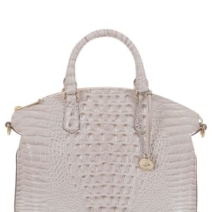 Brahmin 'Melbourne - Large Duxbury' Satchel - Grey