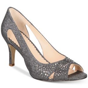 Charter Club Joeel Peep-Toe Pumps, Created for Macy's Women's Shoes