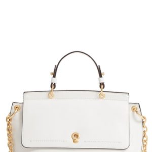 Cole Haan Zoe Leather Satchel - White