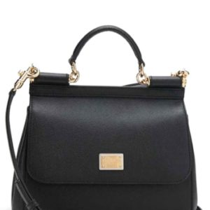 Dolce & gabbana 'Small Miss Sicily' Leather Satchel -