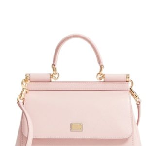 Dolce & gabbana Small Miss Sicily Leather Satchel - Beige