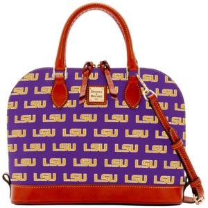 Dooney & Bourke Lsu Tigers Zip Zip Satchel