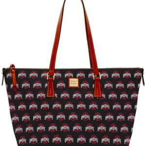 Dooney & Bourke Ohio State Buckeyes Zip Top Shopper