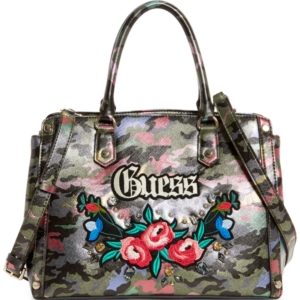 Guess Badlands Camouflage Satchel