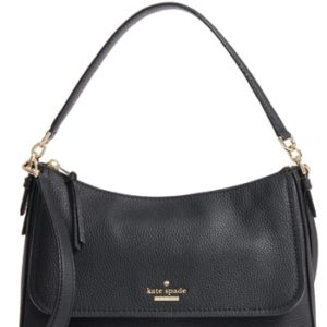 Kate Spade New York Jackson Street - Colette Leather Satchel - Black