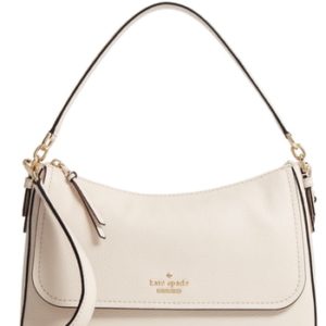 Kate Spade New York Jackson Street - Colette Leather Satchel - Ivory