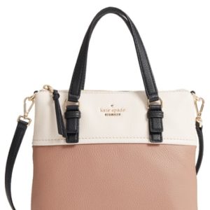 Kate Spade New York Jackson Street - Hayley Leather Satchel - Brown