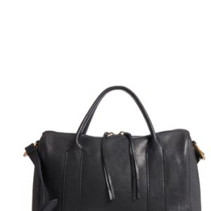 Madewell O-Ring Leather Satchel - Black