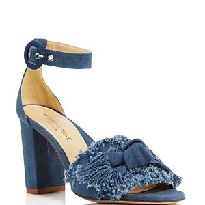 Marion Parke Women's Larin Denim High Heel Sandals