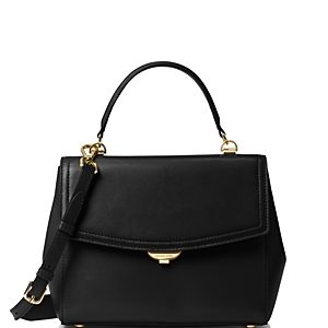 Michael Kors Ava Medium Leather Satchel