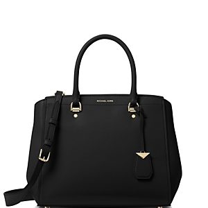 Michael Kors Benning Large Leather Satchel