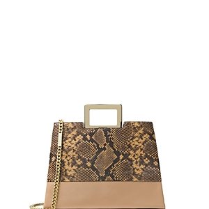 Michael Michael Kors Kristen Top Handle Large Embossed Leather Satchel