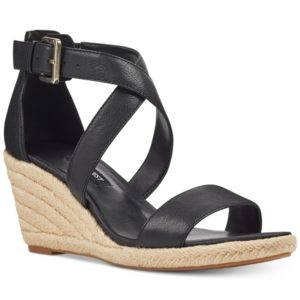 Nine West Jorgapeach Wedge Sandals Women's Shoes