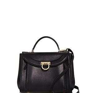 Salvatore Ferragamo Rainbow Small Leather Satchel